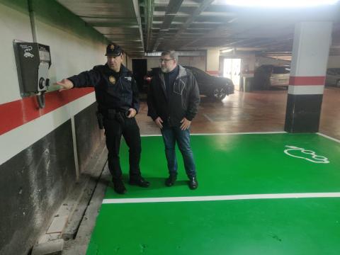 Punt de recarrega elèctrica