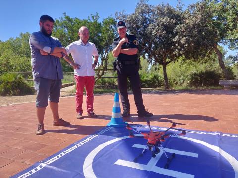 Dron Policia Local